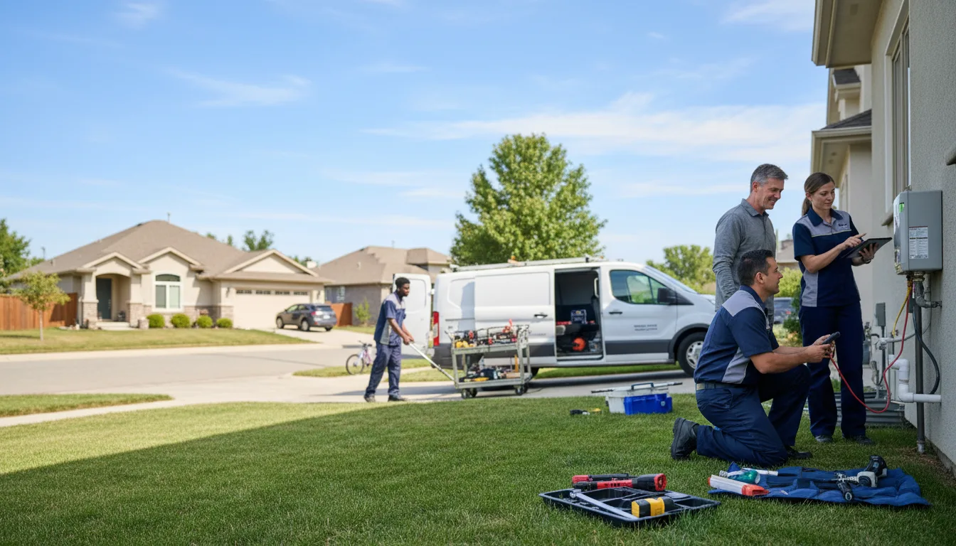 Tankless water heater service in Beeville, TX